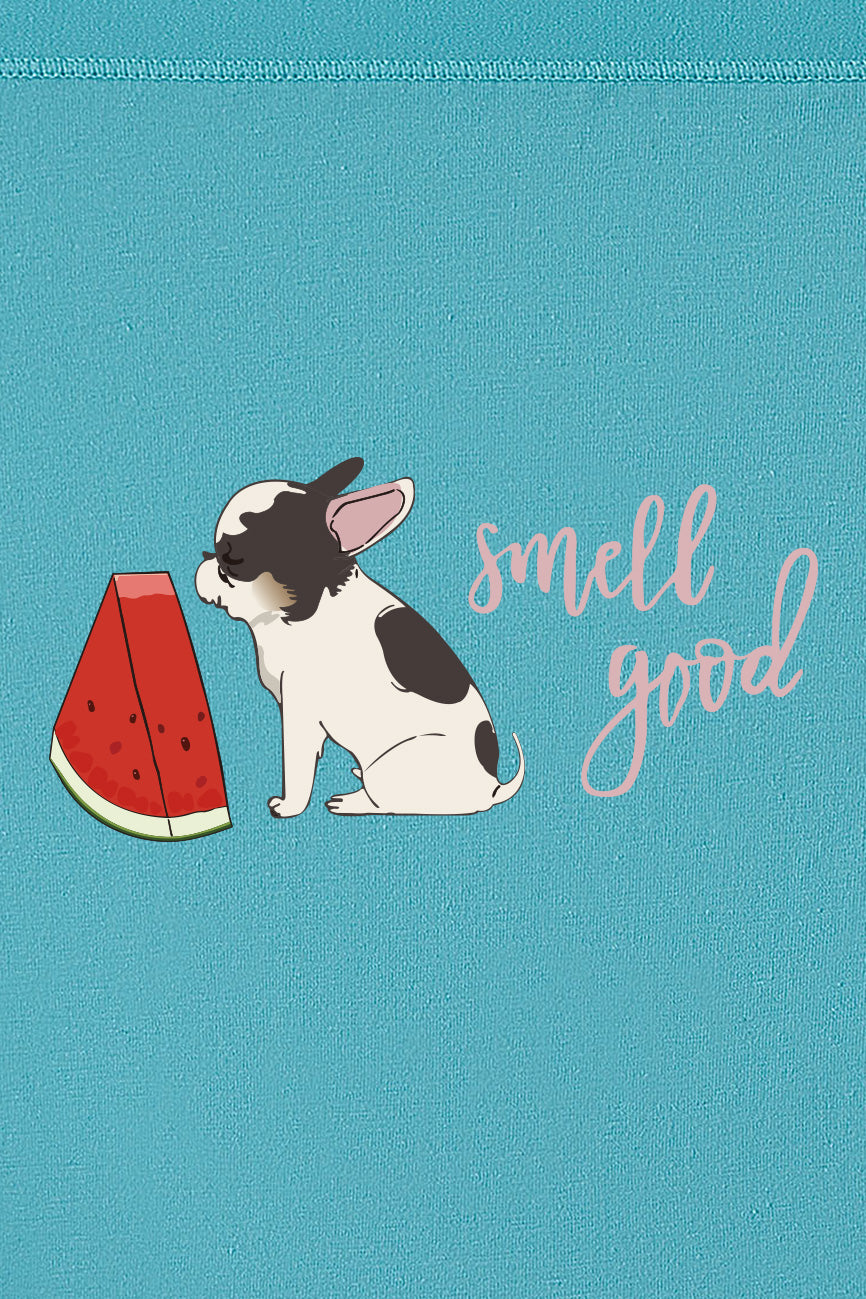 XXL【毛孩出動】可愛狗狗圖案印花棉質抗菌中腰三角褲