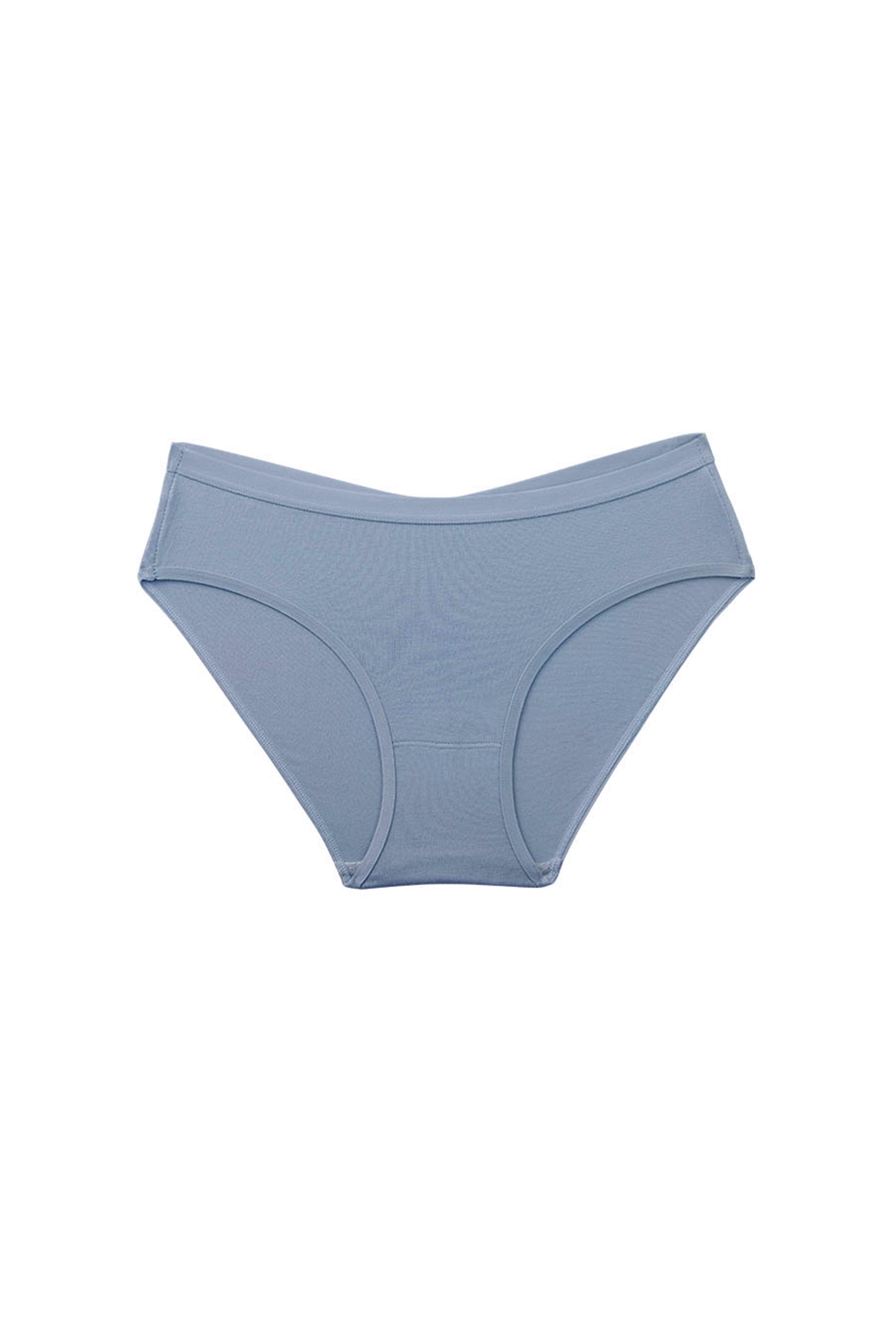 【Antibacterial Beautiful Butt】Crossed Back Antibacterial Mid-low Rise Briefs
