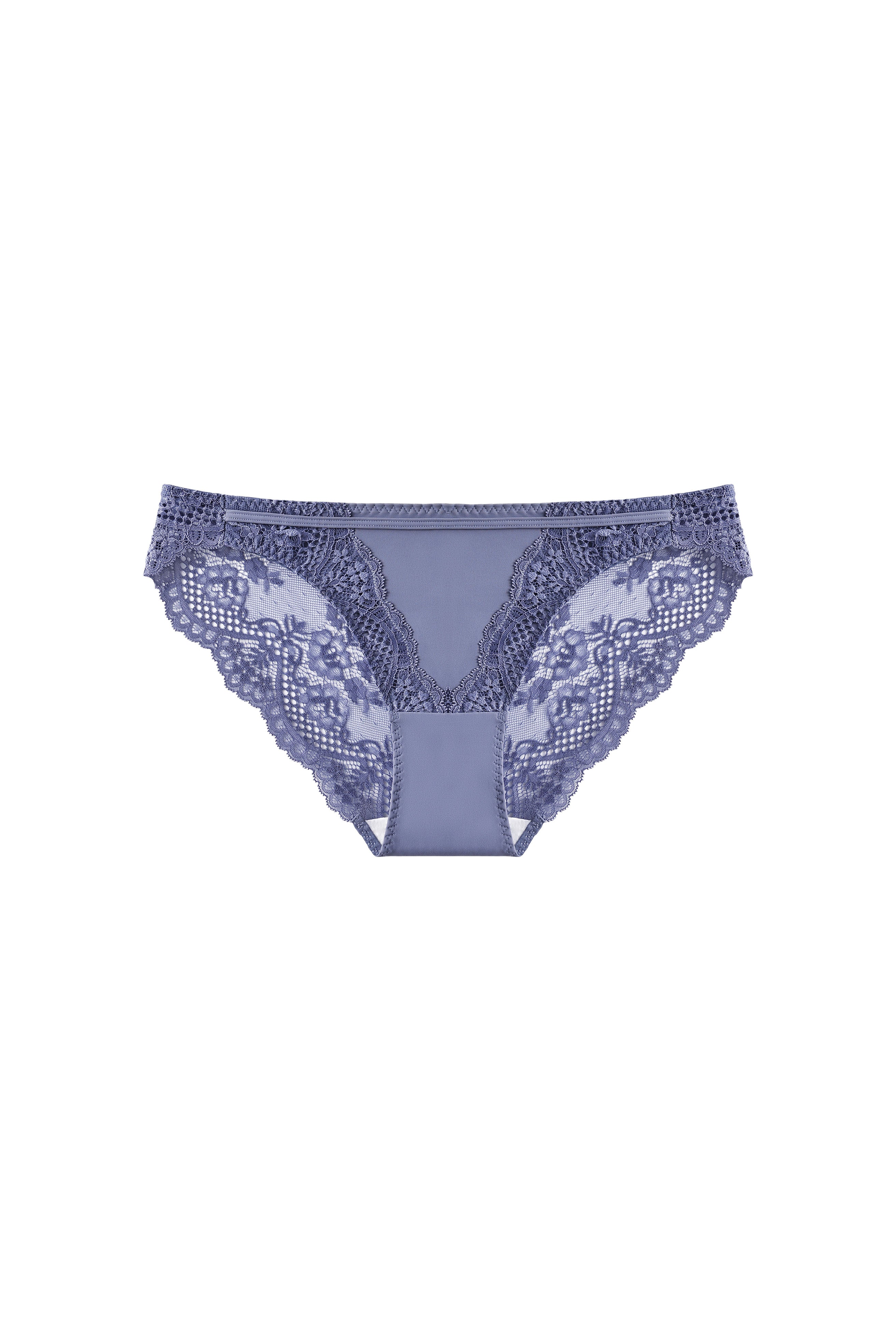 【Love In Paris】 Lace Mid-Low Waist Panties